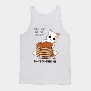 Cat Pancakes Tank Top